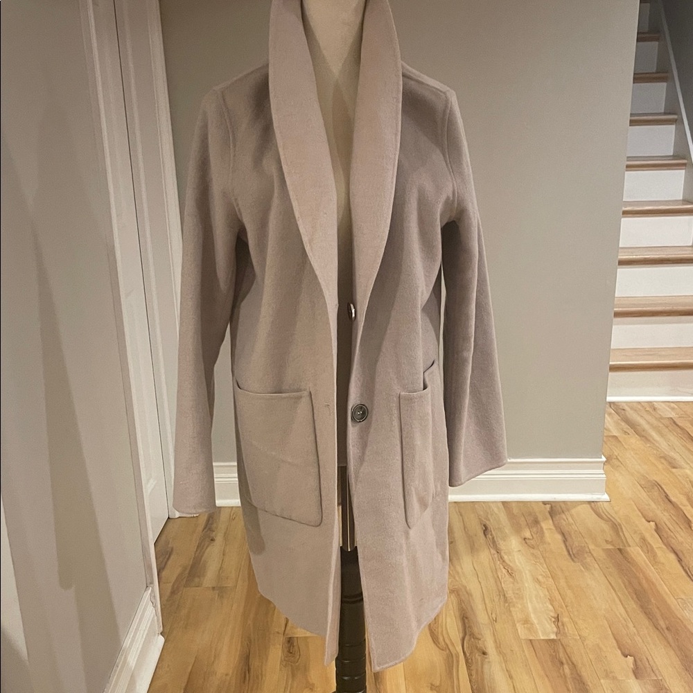Tahari Women's Shawl Collar Trench Coat - Light Gray